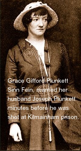 Grace Giford Plunkett, Sinn Fein