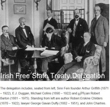 Irish Free State Treaty Delagation