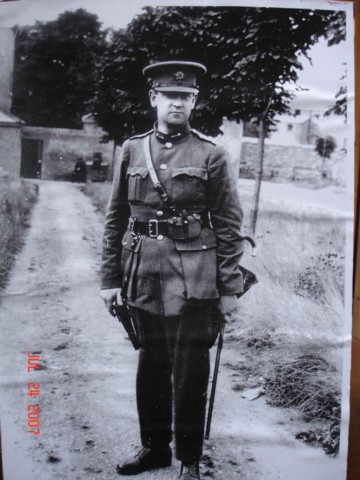 Michael Collins in uniform