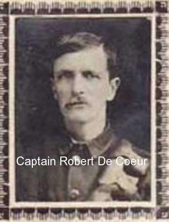 Robert De Coeur, Captain